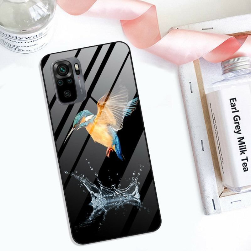 Coque Xiaomi Redmi Note 10/10S/Poco M5s Verre Trempé Forêt