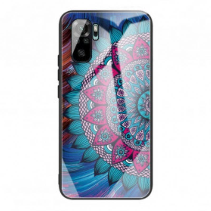 Coque Xiaomi Redmi Note 10/10S/Poco M5s Verre Trempé Mandala