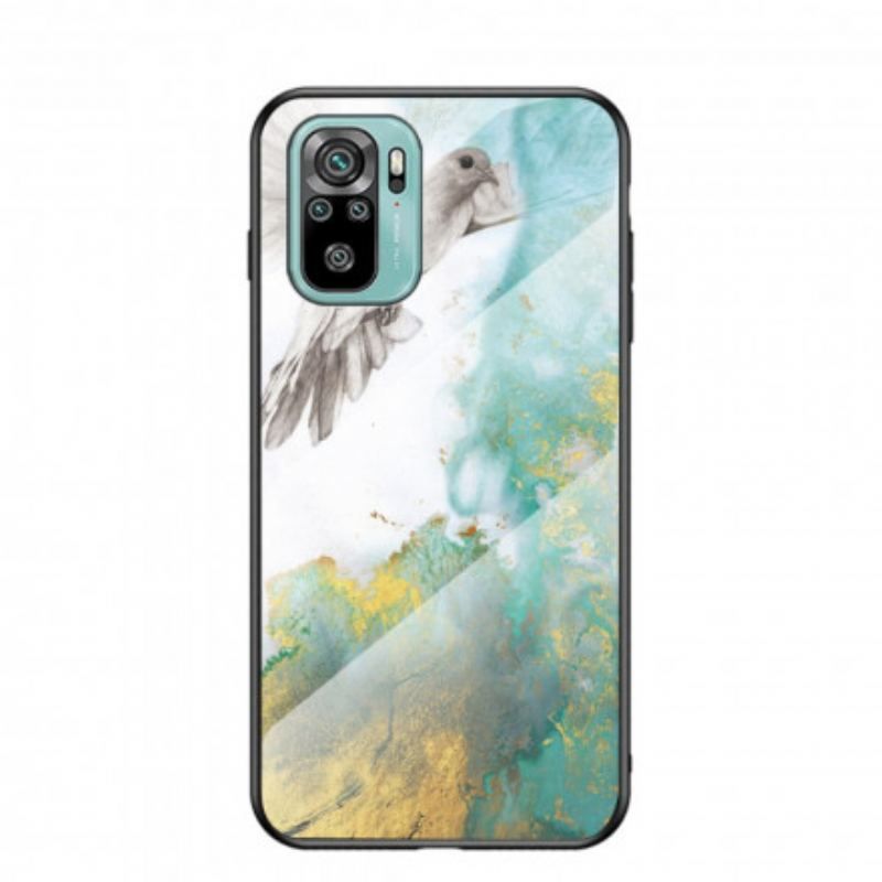 Coque Xiaomi Redmi Note 10/10S/Poco M5s Verre Trempé Marble Colors