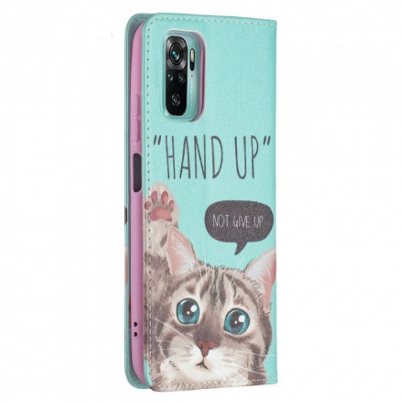 Flip Cover Xiaomi Redmi Note 10/10S/Poco M5s Hand Up