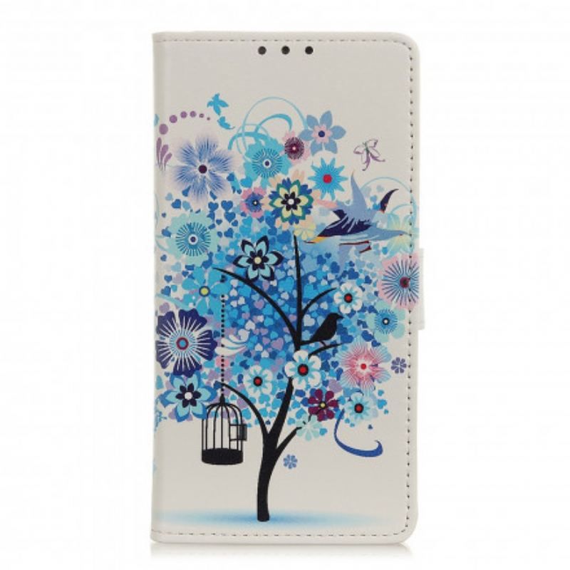 Housse Xiaomi Redmi Note 10/10S/Poco M5s Arbre Fleuri