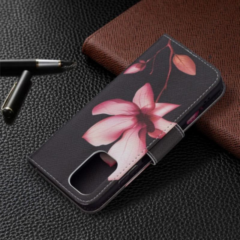 Housse Xiaomi Redmi Note 10/10S/Poco M5s Fleur Rose