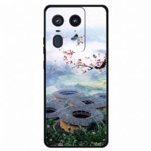 Coque Motorola Edge 50 Maison en Terre Hakka