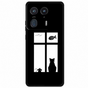 Coque Motorola Edge 50 Ultra Chat et Souris