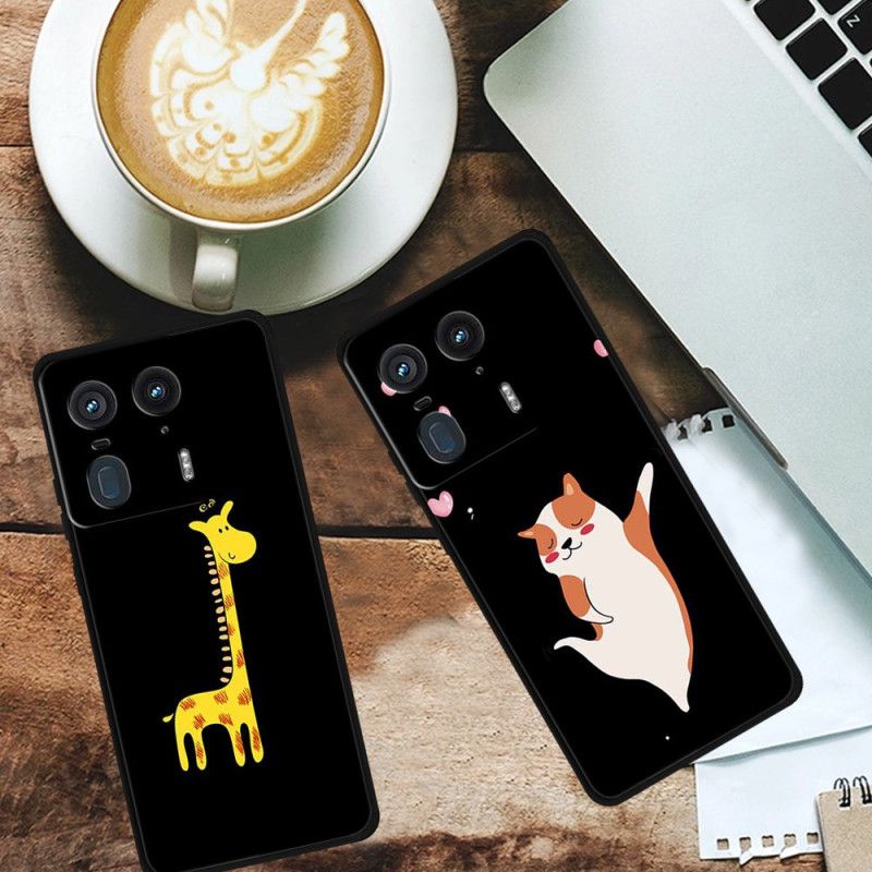 Coque Motorola Edge 50 Ultra Girafe