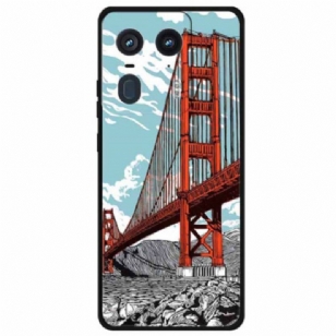 Coque Motorola Edge 50 Ultra Golden Gate