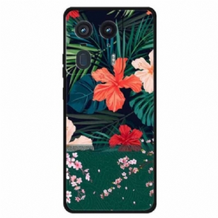 Coque Motorola Edge 50 Ultra Motif de Fleurs