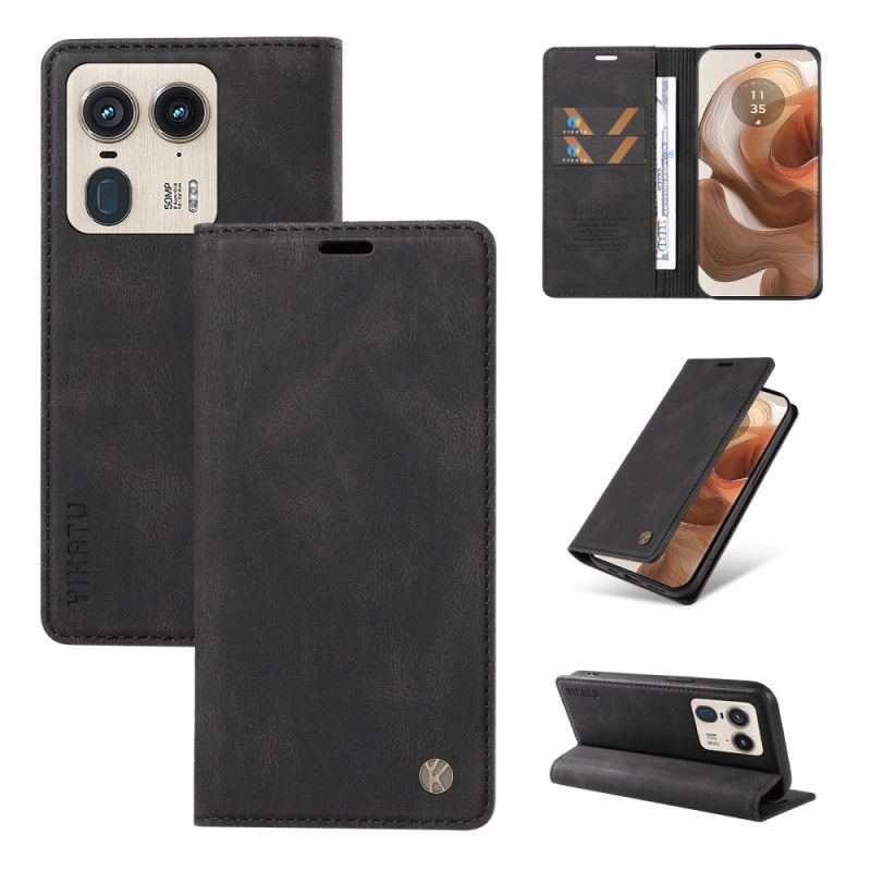 Flip Cover Motorola Edge 50 Ultra Vintage YIKATU