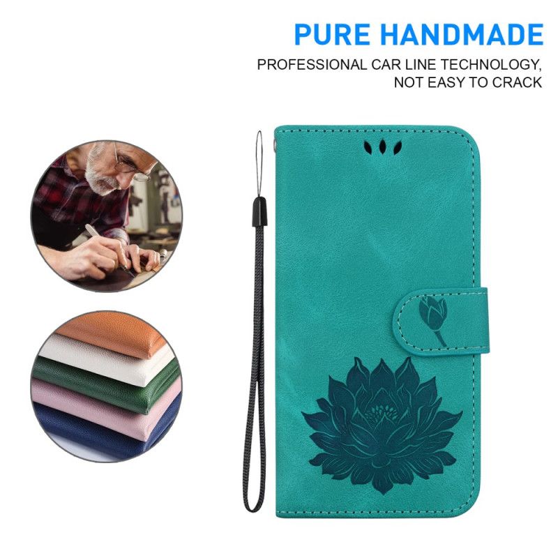 Housse Motorola Edge 50 Ultra Motif Lotus