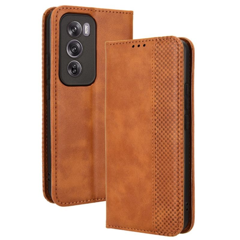 Flip Cover Oppo Reno 12 Pro 5G Frise Vintage