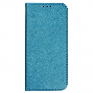 Flip Cover Oppo Reno 12 Pro Texture Croisée