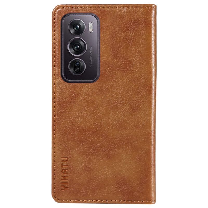 Flip Cover Oppo Reno 12 Pro Vintage YIKATU