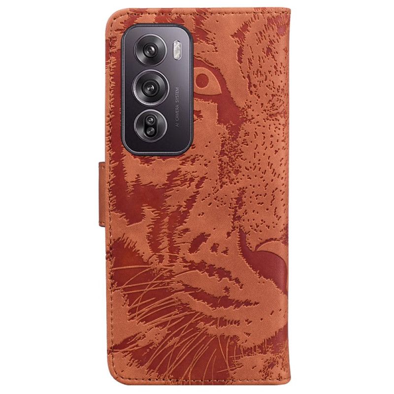 Housse Oppo Reno 12 Pro 5G Empreinte Tigre