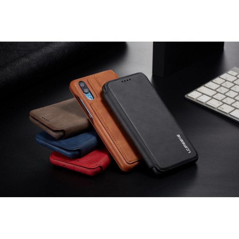 Huawei P20 Pro - Coque avec rabat simili cuir