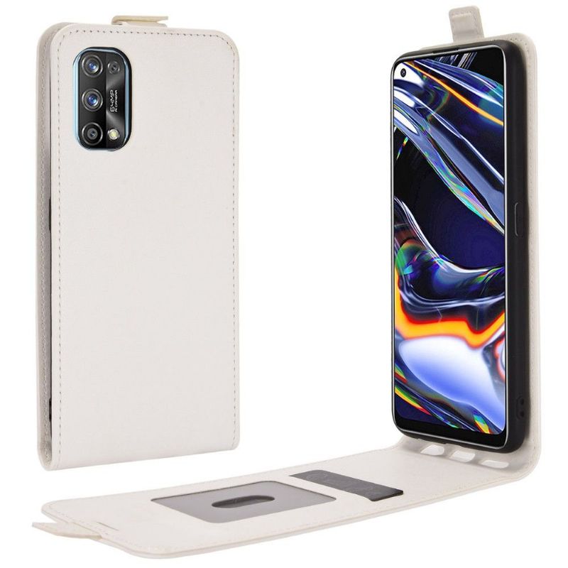 Housse Realme 7 Pro simili cuir avec rabat verticale