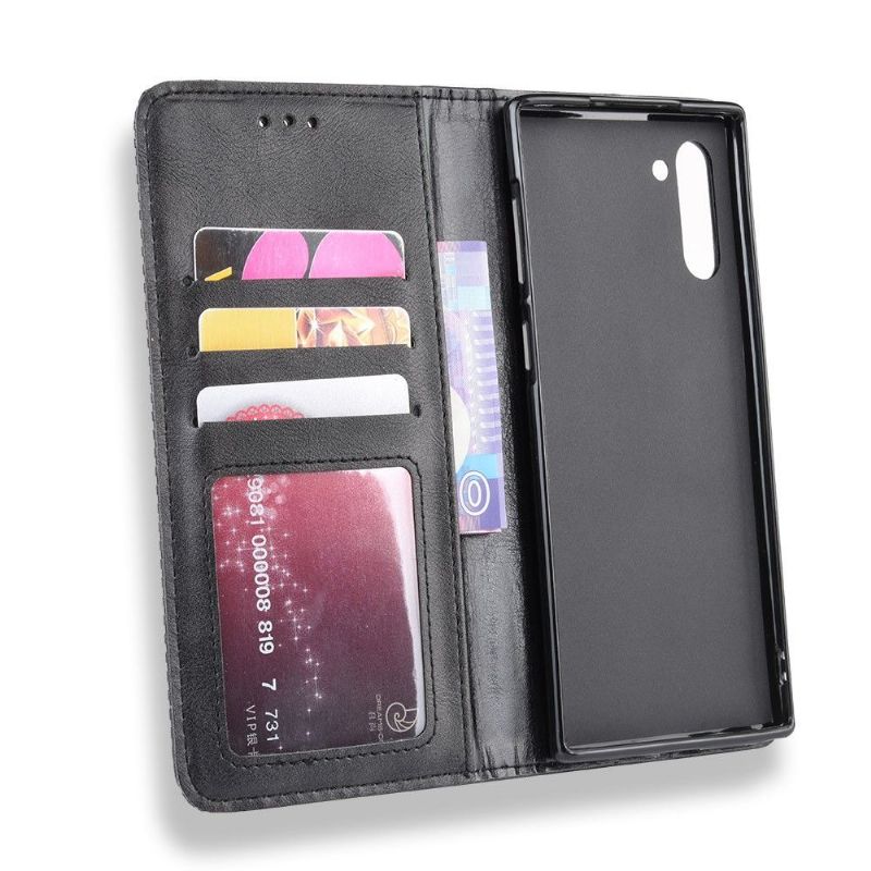 Samsung Galaxy Note 10 - Housse Le Cirénius style cuir