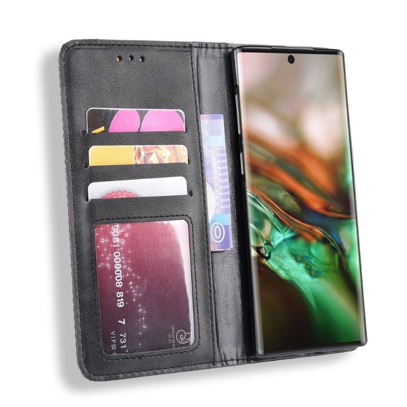 Samsung Galaxy Note 10 - Housse Le Cirénius style cuir