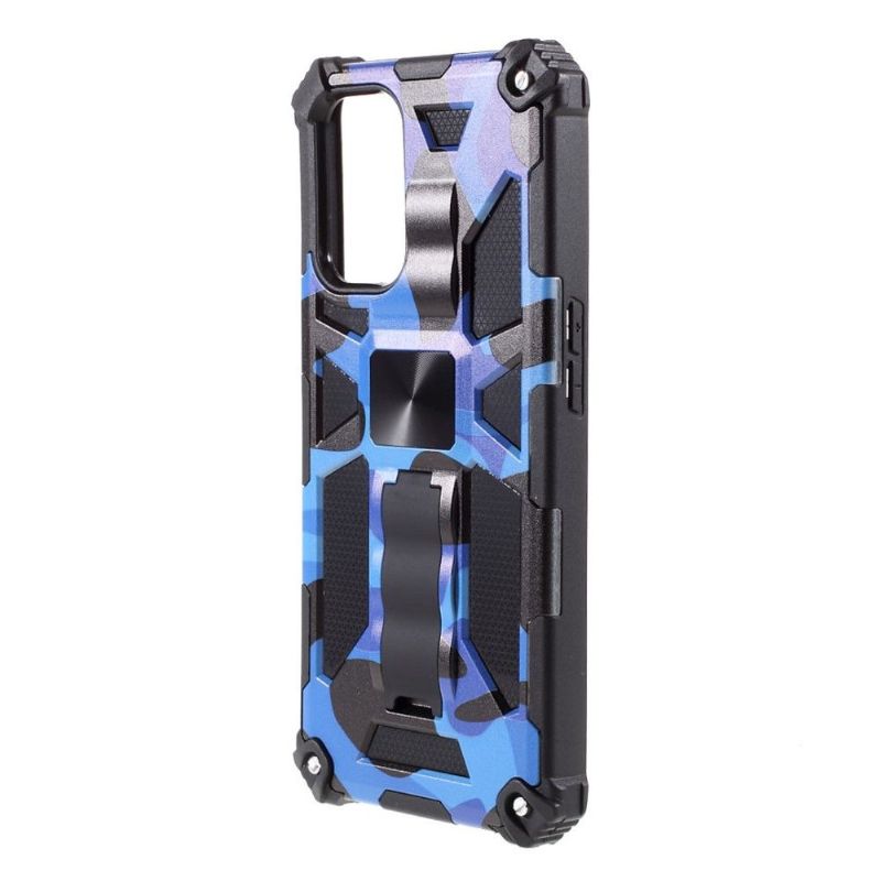 Coque Oppo A54 5G / A74 5G Camouflage Militaire Fonction Support