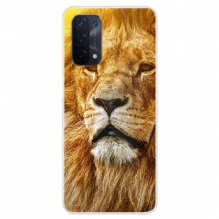 Coque Oppo A54 5G / A74 5G Golden Lion