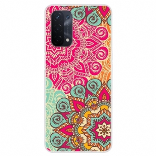 Coque Oppo A54 5G / A74 5G Mandala Rétro