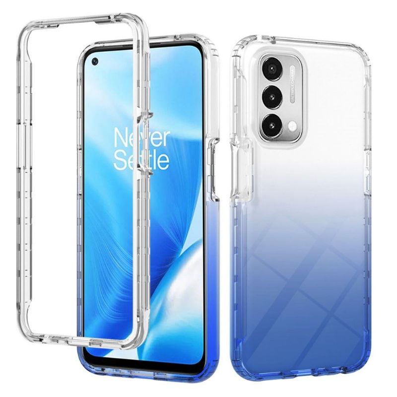 Coque Oppo A54 5G / A74 5G Transparent Dégradé Antichocs