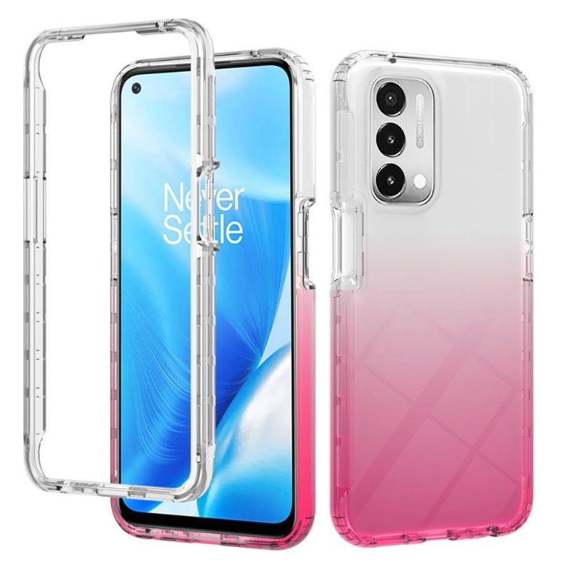 Coque Oppo A54 5G / A74 5G Transparent Dégradé Antichocs