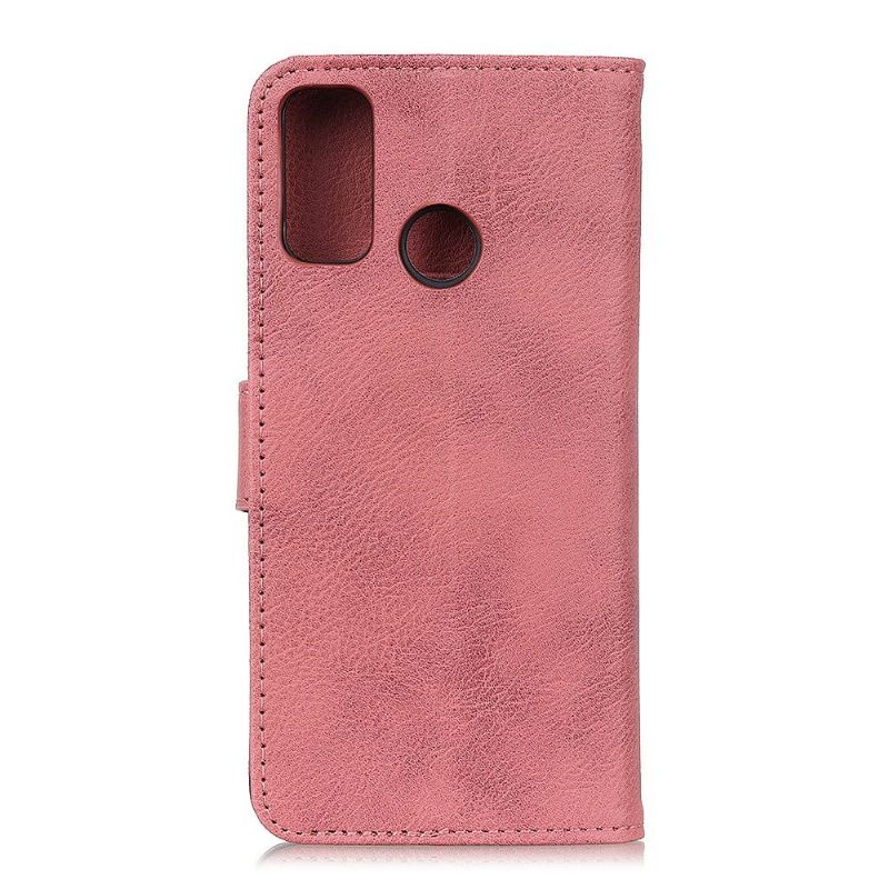 Housse Samsung Galaxy M31 KHAZNEH Effet Cuir Porte Cartes - Rose