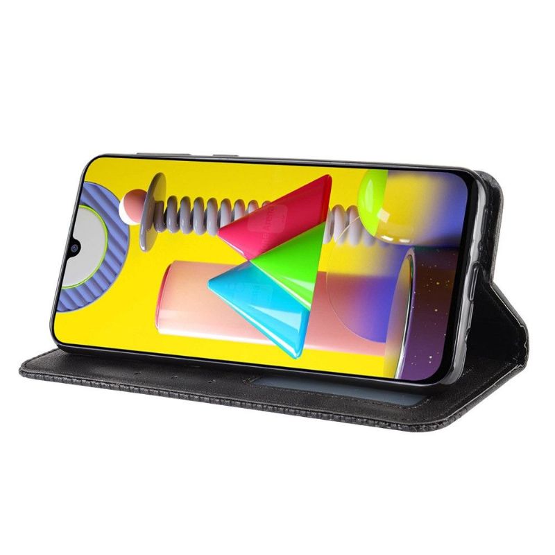 Housse Samsung Galaxy M31 Le Cirénius Style Cuir