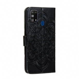 Housse Samsung Galaxy M31 Mandala Porte Cartes