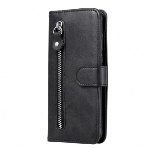 Housse Samsung Galaxy M31 Zipper Pocket Fonction Support