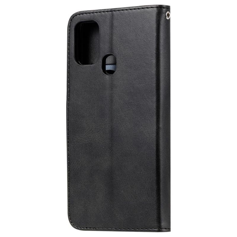 Housse Samsung Galaxy M31 Zipper Pocket Fonction Support