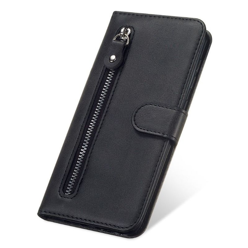 Housse Samsung Galaxy M31 Zipper Pocket Fonction Support