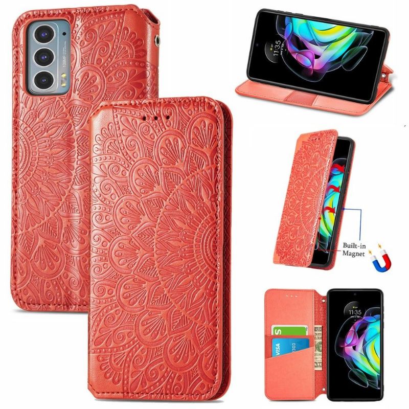 Housse Motorola Edge 20 Flip Chic Mandala