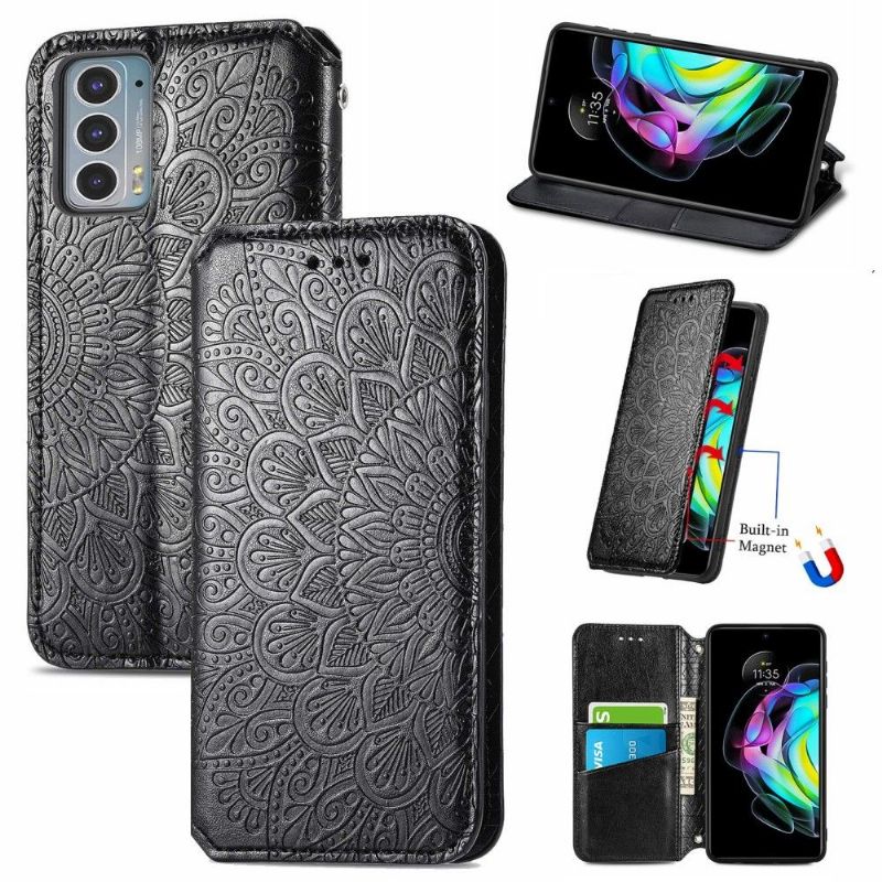 Housse Motorola Edge 20 Flip Chic Mandala