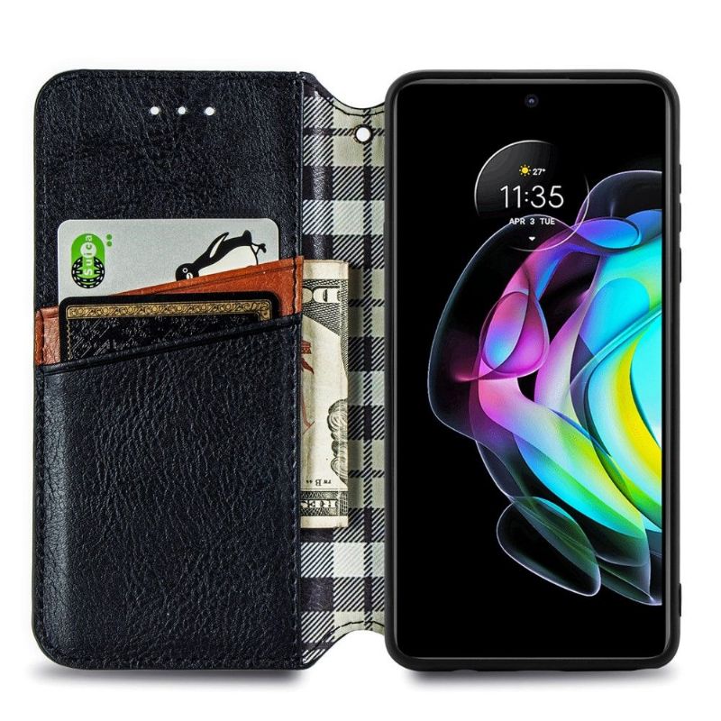 Housse Motorola Edge 20 KUB Design Porte Cartes