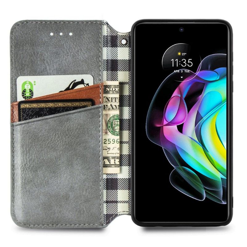 Housse Motorola Edge 20 KUB Design Porte Cartes