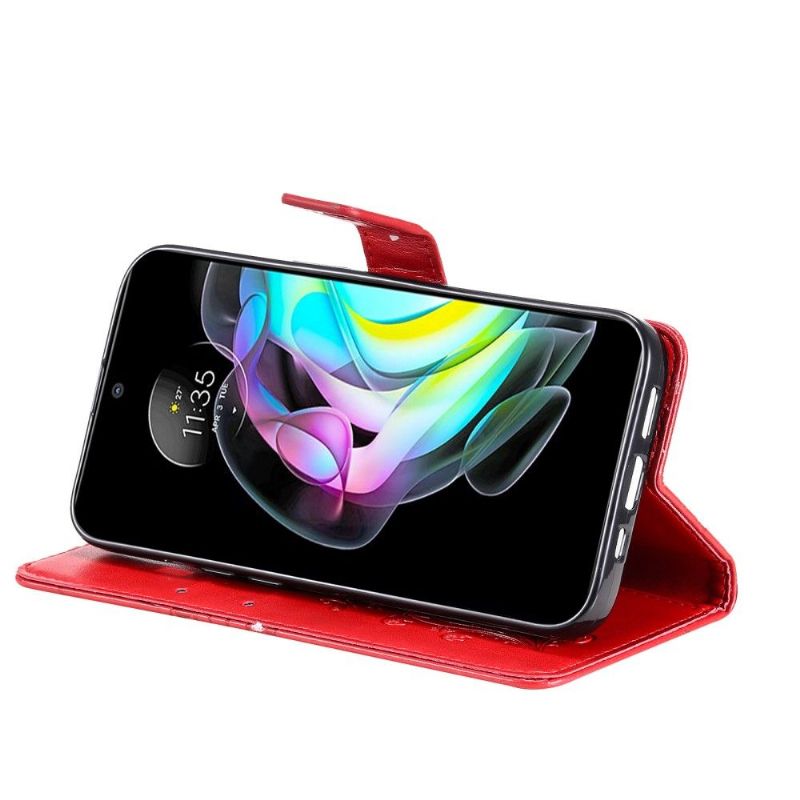 Housse Motorola Edge 20 Papillons fonction support