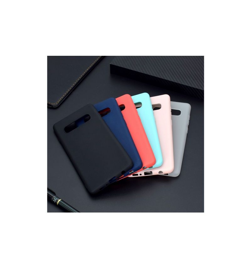 Pack de 6 coques en silicone pour Samsung Galaxy S10