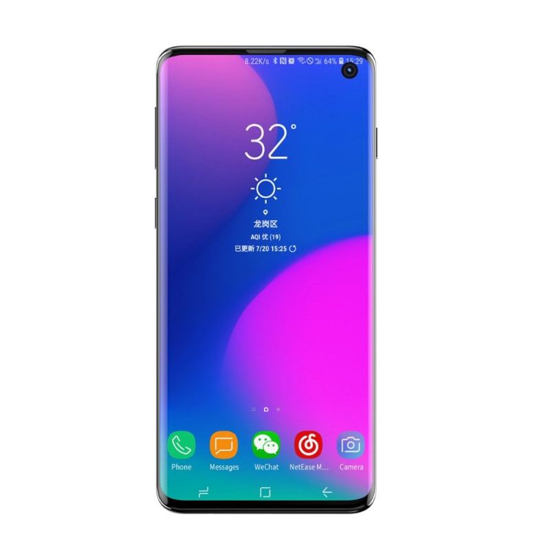 Samsung Galaxy S10 - 2 films protecteurs incurvés