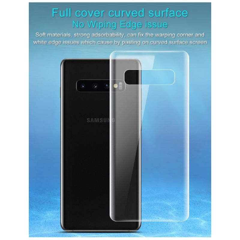 Samsung Galaxy S10 - 2 films de protection arrière en hydrogel