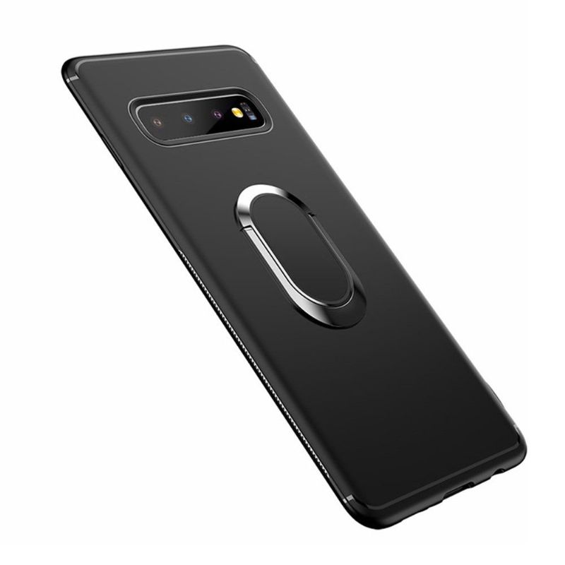 Samsung Galaxy S10 - Coque effet mat avec support magnétique