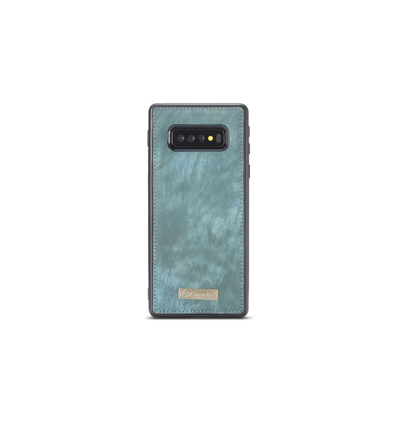 Samsung Galaxy S10 - Coque et étui portefeuille 2-en-1 - Vert