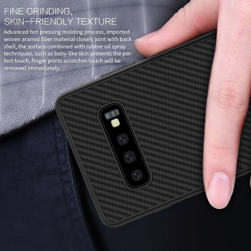 Samsung Galaxy S10 - Coque fibre synthétique