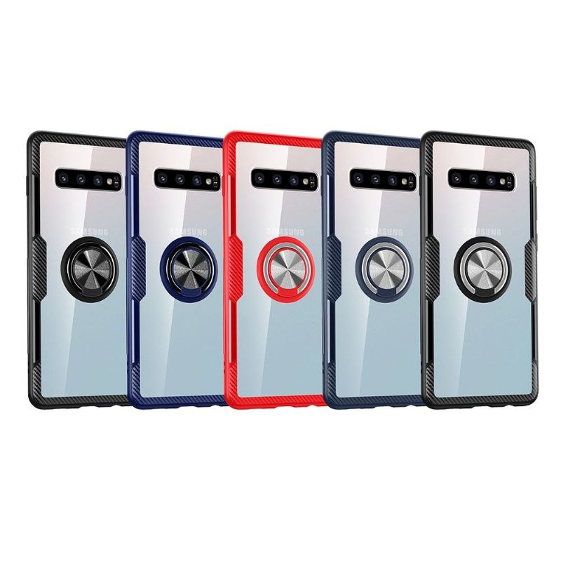 Samsung Galaxy S10 - Coque transparente finger