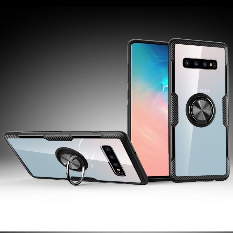 Samsung Galaxy S10 - Coque transparente finger