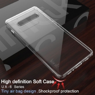 Samsung Galaxy S10 - Coque transparente ultra souple