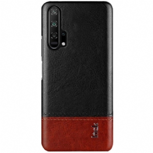 Honor 20 Pro - Coque imak bicolore imitation cuir