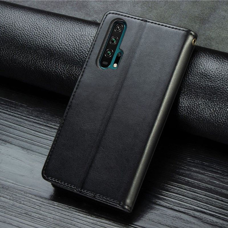 Honor 20 Pro - Housse simili cuir avec fonction support