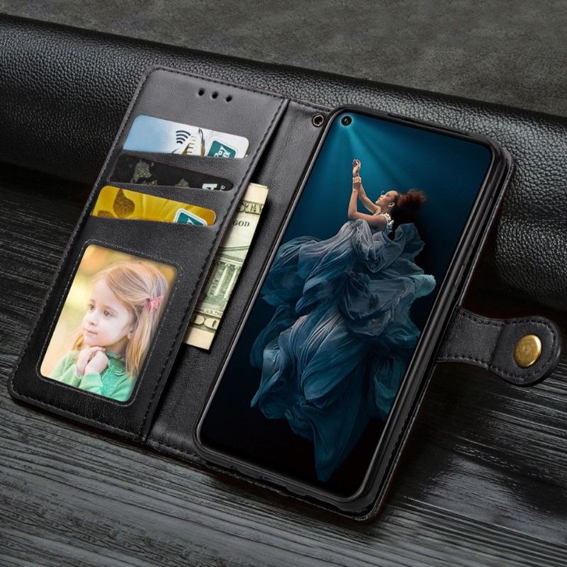 Honor 20 Pro - Housse simili cuir avec fonction support