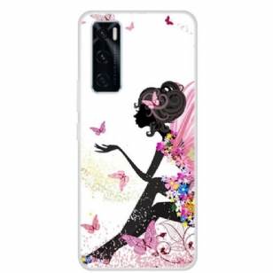 Coque Vivo Y70 Butterfly Lady